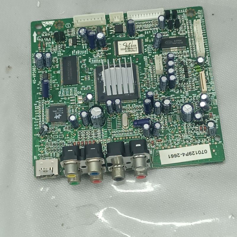 Placa de áudio vídeo HDMI e RCA - DVD player Philips dvp5965k