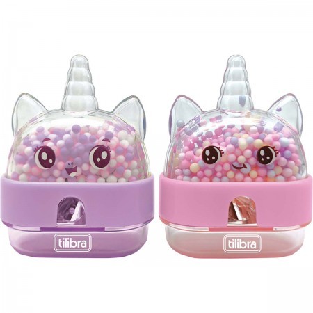 APONTADOR 1 FURO COM DEPÓSITO UNICÓRNIO