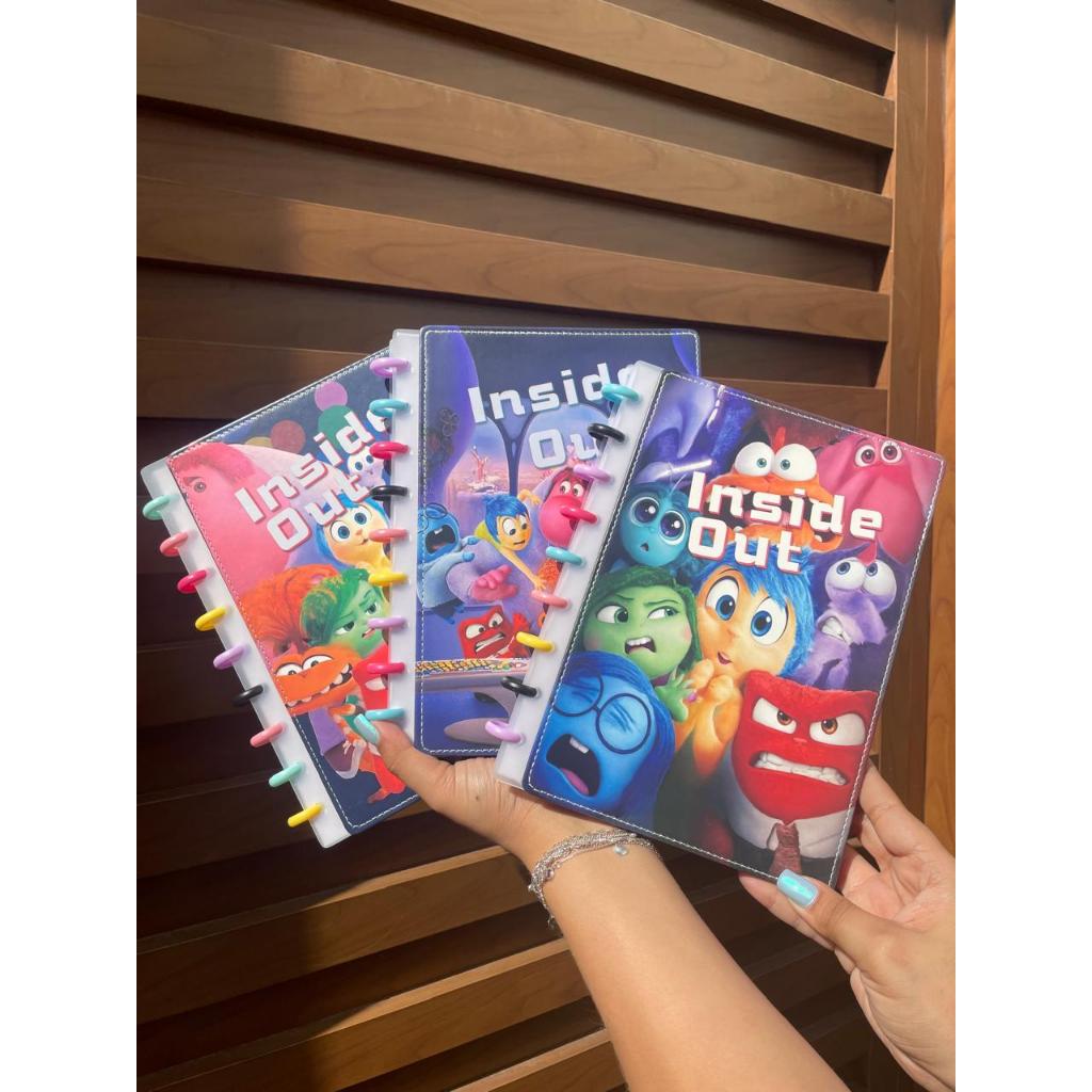 CADERNO INTELIGENTE DIVERTIDAMENTE / CADERNO DISCO / PAPELARIA FOFA KAWAII / MATERIAL ESCOLAR