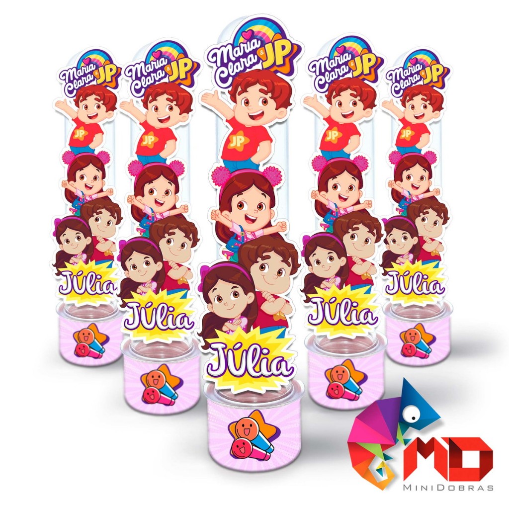 Tubete Personalizado Maria Clara e JP em Oferta na Shopee