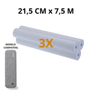 Papel Térmico Impressora Peripage A40 A4 21x30 - 3 Rolos em Oferta na Shopee