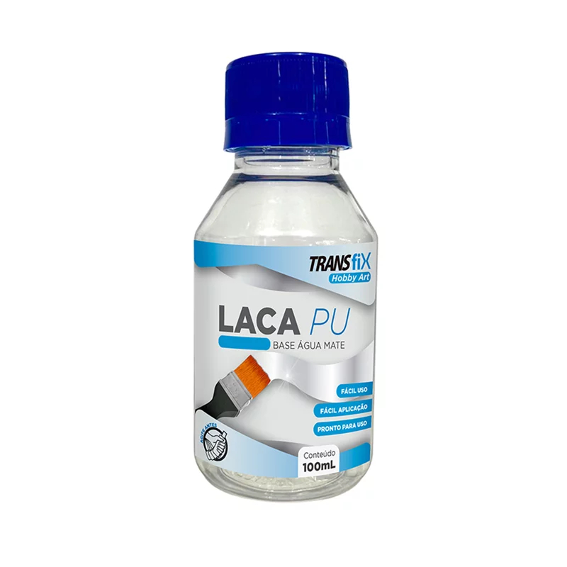 Laca PU Para Biscuit, MDF, Gesso Acabamento Fosco e Brilhante100ml Hobby Art - Transfix em Oferta na Shopee