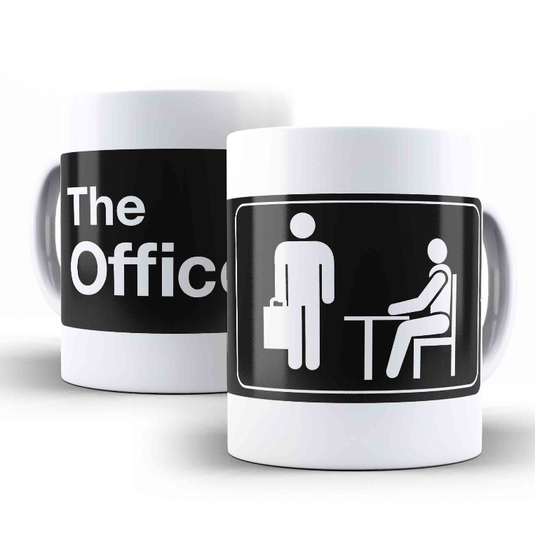 Caneca Porcelana The Office: The Office Pode Personalizar com Nome