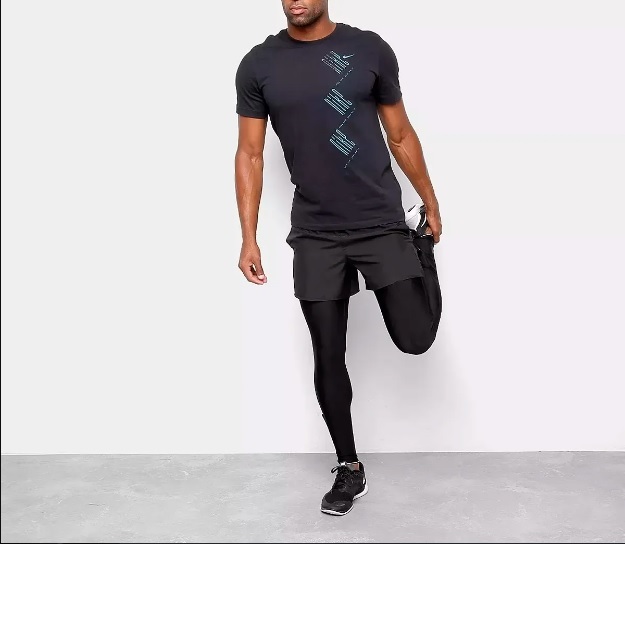 Calça Térmica Masculina Esportiva Poliamida Proteção UV 50+ Compressão Calca Termica Treino Academia