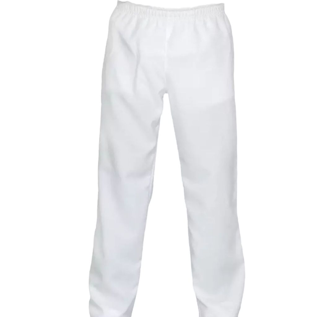 KIT 2 Calca Tactel BRANCA Infantil Juvenil Com Bolso Traseiro — imagem 2 de 2