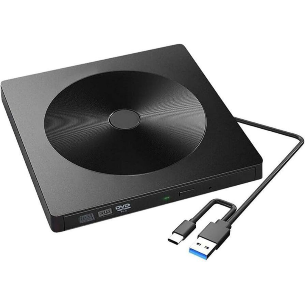 Gravador / CD e Dvd / Externo Drive -Usb 3.0 +  / Leitor  Pc/ Notebook e Macbook LOTUS LT-DVD01