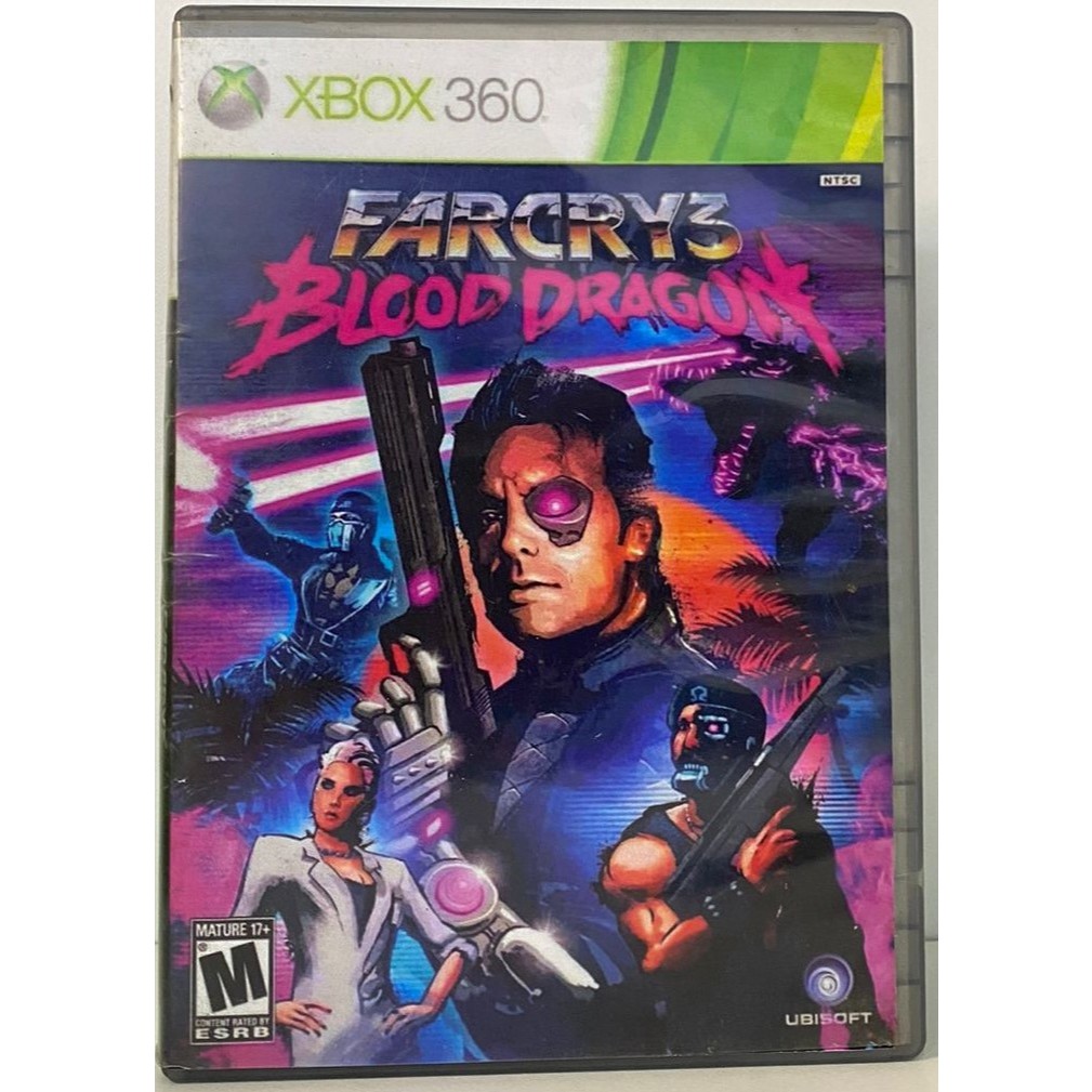 FarCry 3 Blood Dragon (Capa reimpressa) - Xbox 360 - Original
