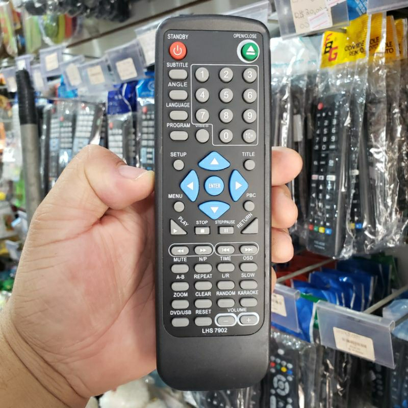 Controle Para Aparelho de DVD CCE com Karaoke LHS 7902 DVD760USX, DVD767USX Dvd-760 Dvd-767 Dvd-800