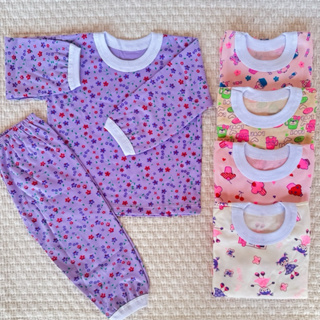 Pijama Infantil de Menina manga longa 100% Algodão macio e confortável em Oferta na Shopee