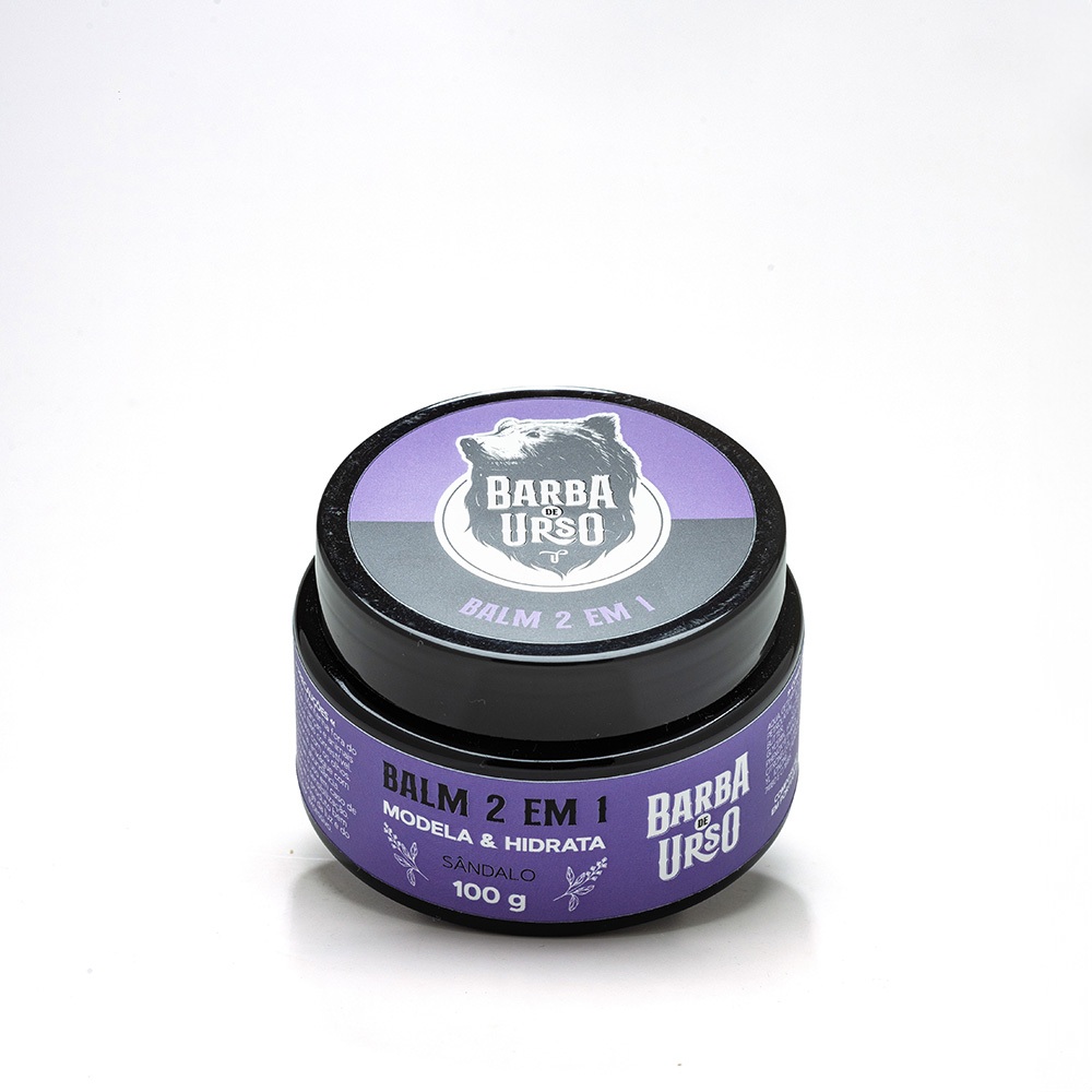 Balm 2 em 1 Sândalo Barba de Urso