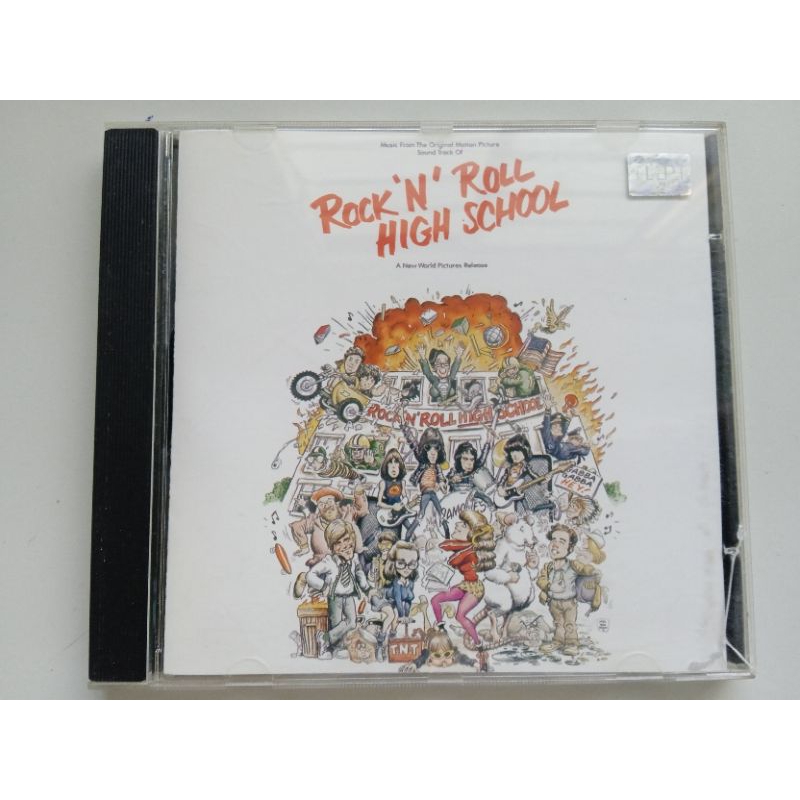 CD Ramones rock'n'roll high School trilha sonora ótimo estado mídia e capa