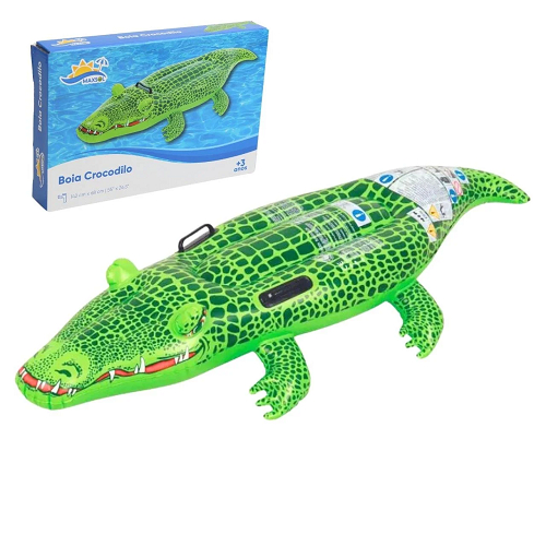 Boia Inflável Prancha 142x68cm Crocodilo