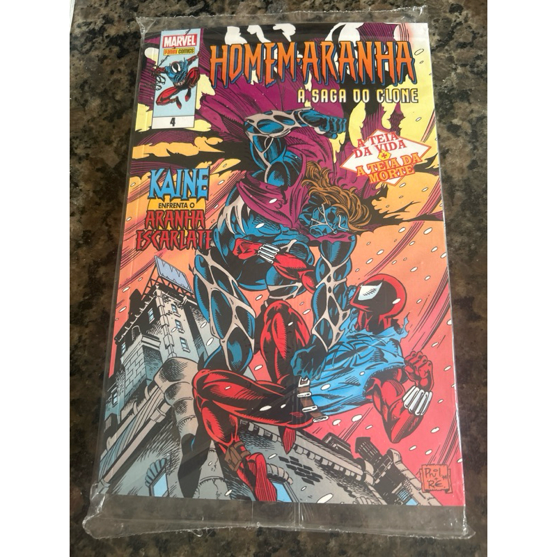 Homem Aranha - A Saga do Clone volume 4 novo/lactado