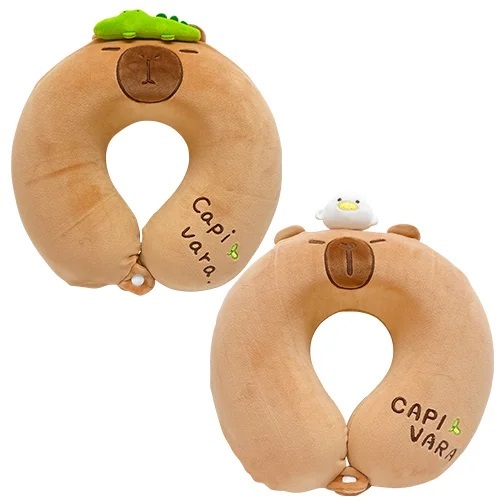 Travesseiro De Viagem Capivara Para Pescoço 30cm - CAA
