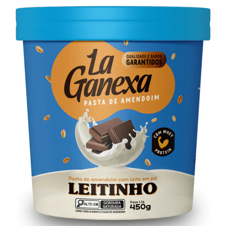 Pasta de amendoim La Ganexa - 450G em Oferta na Shopee