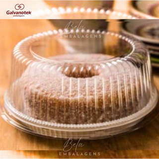 100 - 200 Embalagem G32M  Bolo Galvanotek Torta / Média 0,750g - Embalagem Bolo Redondo em Oferta na Shopee