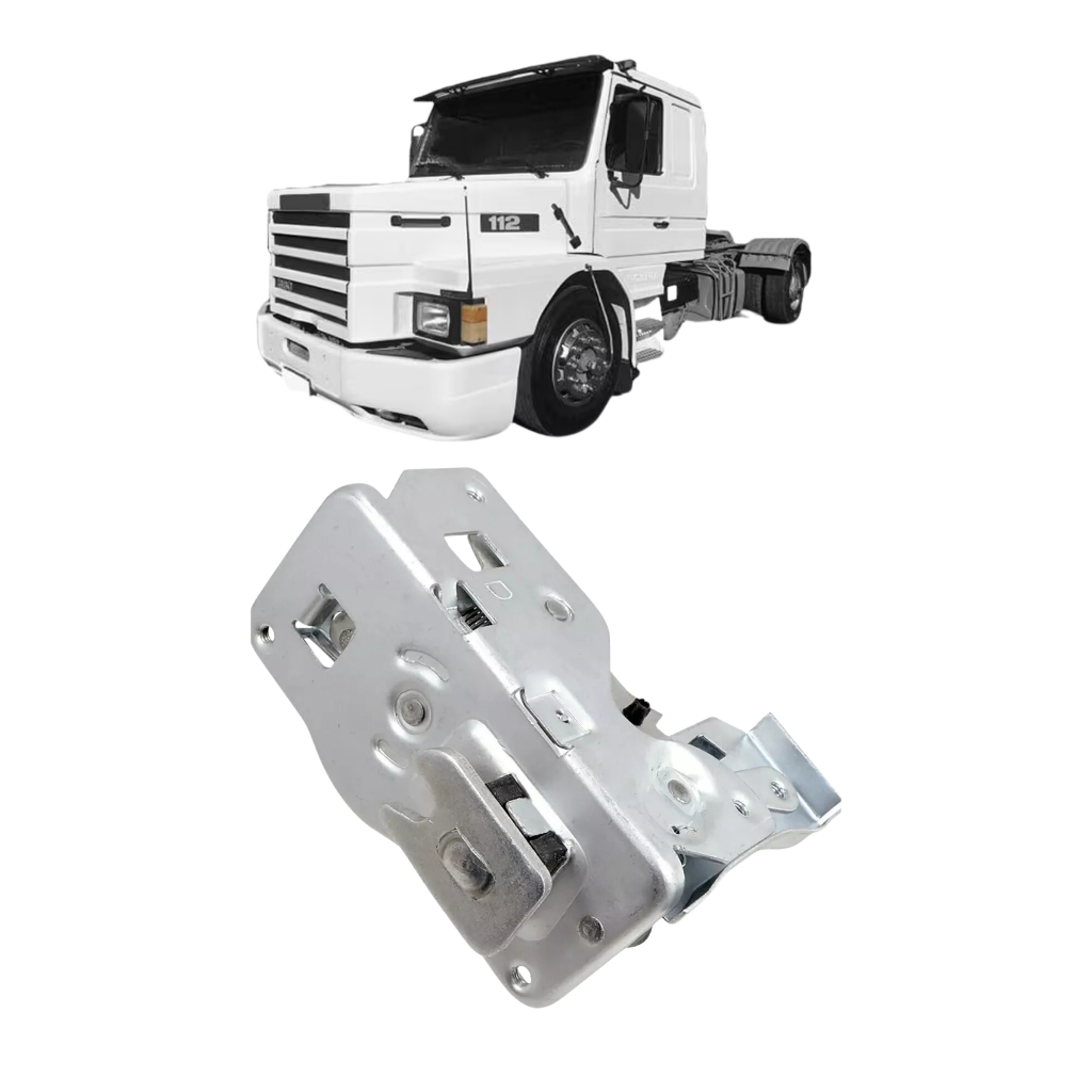 Fechadura Porta Scania Lado Esquerdo R112 T112 R142 T142