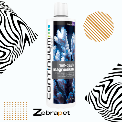 Continuum Reef Basis Magnesium 500ml - Suplemento de Magnésio p/ Aquários Marinhos