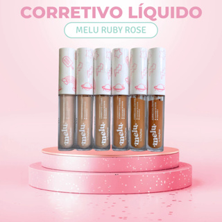Corretivo Líquido Melu By Ruby Rose Facial RR1800 Diversas Opções Vitamina E em Oferta na Shopee