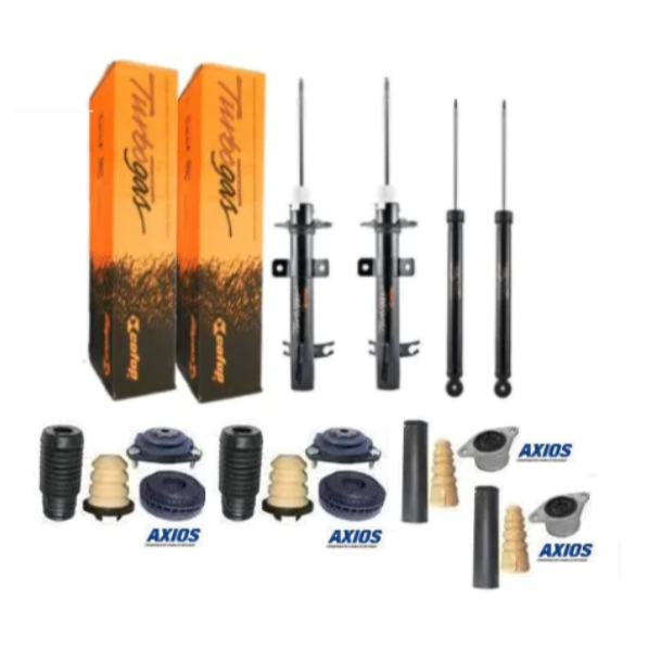 Kit Amortecedor Dianteiro + Traseiro Ecosport 2003 até 2012 - Cofap Axios