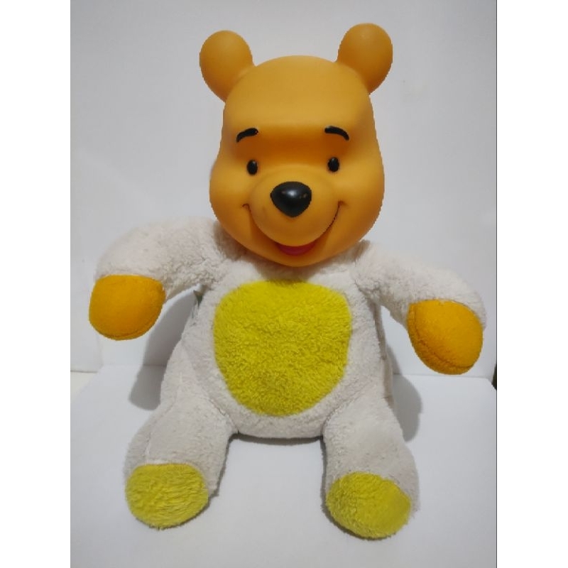 Ursinho POOH - Disney BABY- MARCA MULTIBRINK, PELÚCIA COM VINIL  usado.