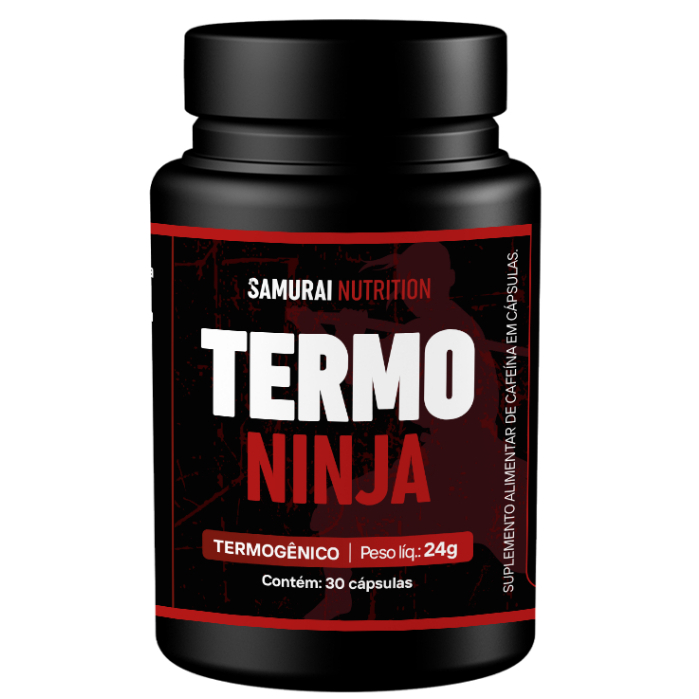 Termogênico Ninja 30 Capsulas - Samurai Nutrition - Health