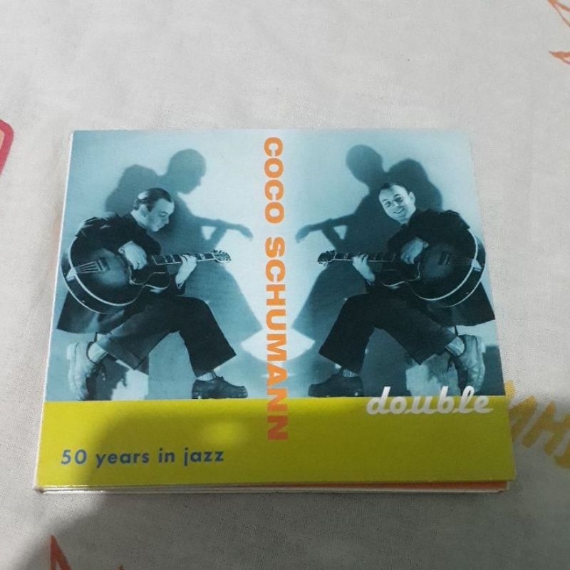 coco schumann cd duplo double 50 years in jazz guitarra swing exotica Alemanha