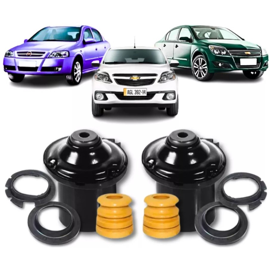 Kit Batente Coifa Calço Astra Vectra GT Corsa Agile Meriva Montana
