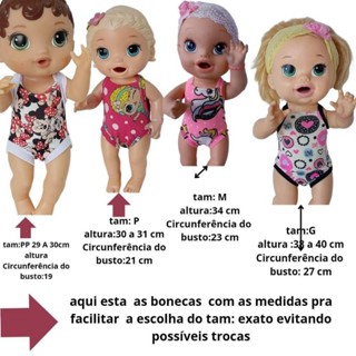 Roupa Bonecas Baby Alive kit C/11 Peças Brinquedo Menina Pronta Entrega. em Oferta na Shopee