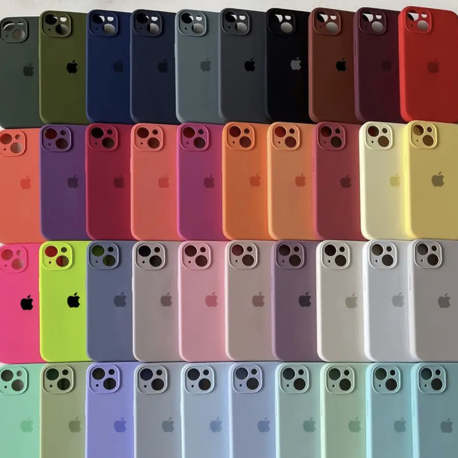 Capa Case iPhone 14/ iPhone 14 Pro/ iPhone 14 Pro Max Camera Fechada Silicone Aveludada Dentro