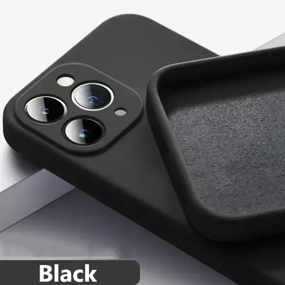 Capa Case iPhone 14/ iPhone 14 Pro/ iPhone 14 Pro Max Camera Fechada Silicone Aveludada Dentro — imagem 2 de 2