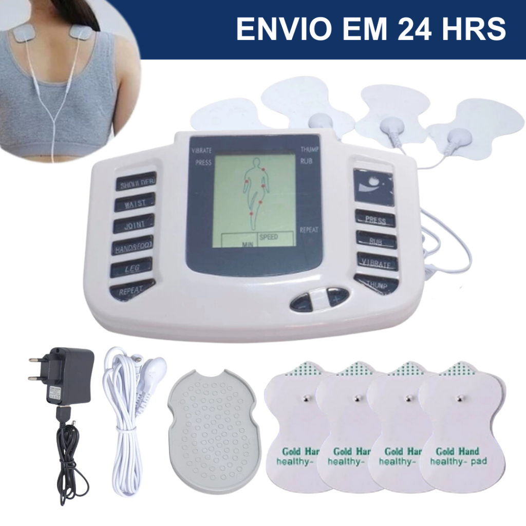 Aparelho Fisioterapia Massagem Eletrochoque Acupuntura TENS
