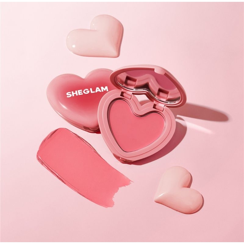 Blush Cremoso de Coração Sheglam