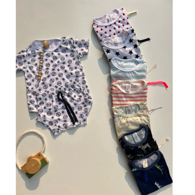 conjunto verão kit 10 peças 100% algodão malha suedine ribana malha verão menina menino infanti bebê