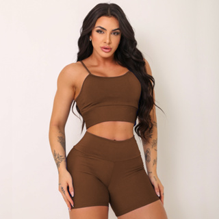 Conjunto Feminino Basic Two em Oferta na Shopee