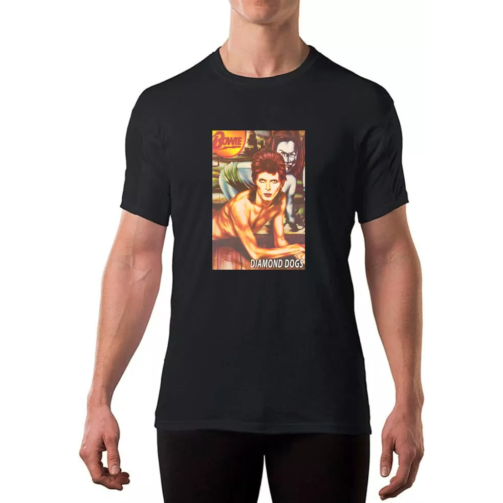 Camiseta David Bowie Diamond Dogs Album Cover Poster