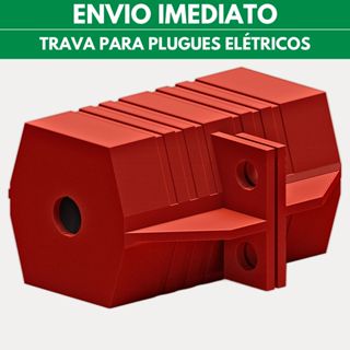 Bloqueio Plugues Elétricos | Protetor de Tomada l Segurança NR12 NR10 em Oferta na Shopee