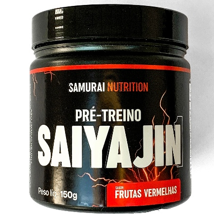 Pré Treino Saiyajin Frutas Vermelhas - Samurai Nutrition