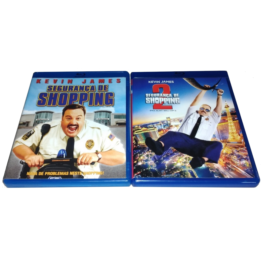 Blu-ray Segurança De Shopping 1 & 2 (semi-novo) - De Coleção