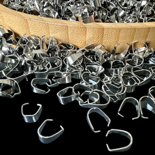 50pçs Contra argola charneira AÇO INOXIDÁVEL conector para pingentes em Oferta na Shopee