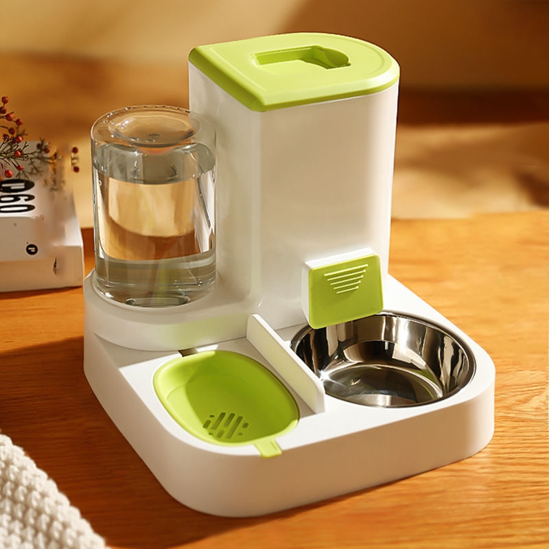 Pet Alimentador Comedouro, Separação automática alimentos para gatos com separação seca e ...