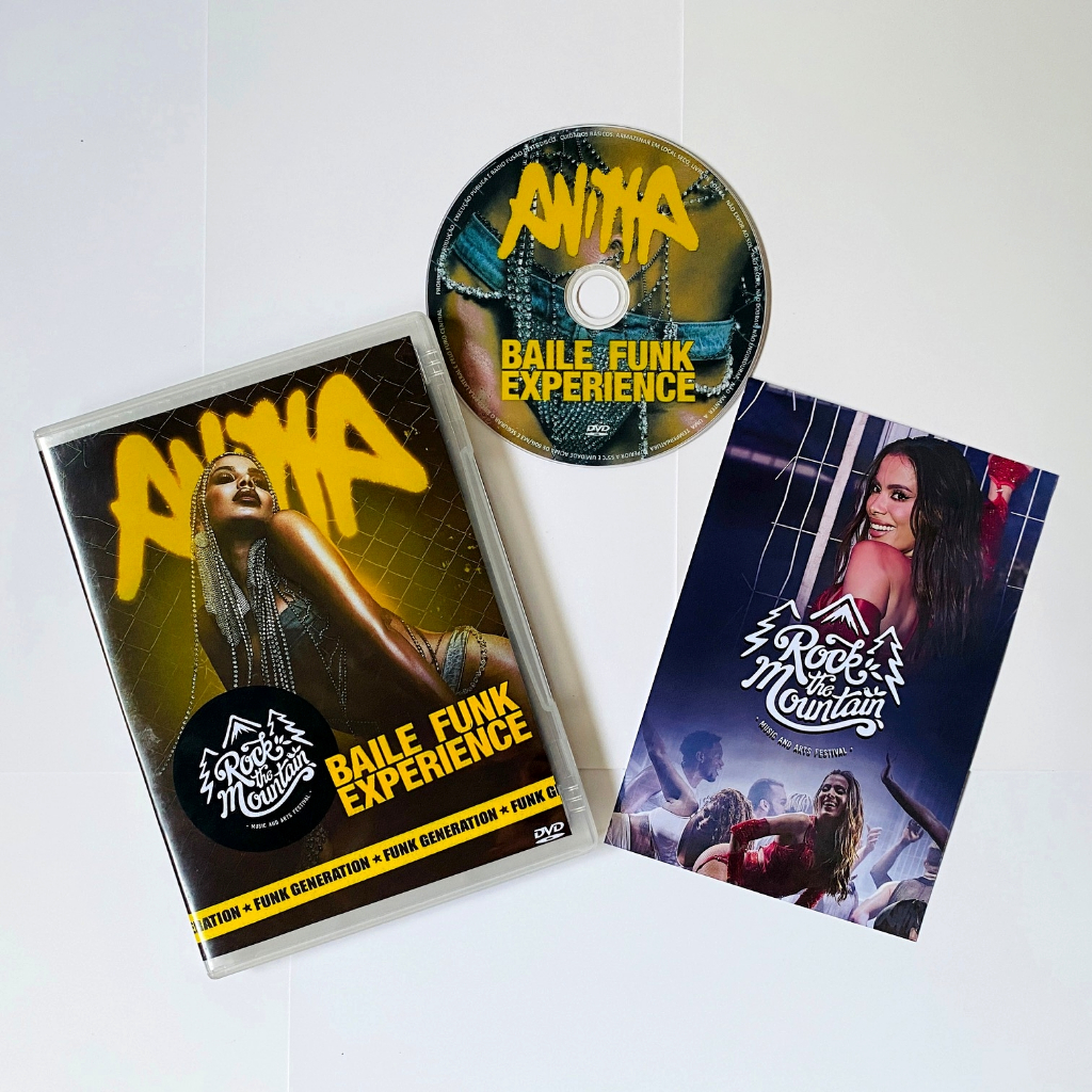 DVD ANITTA Baile Funk Experience Ao Vivo no Rock The Mountain 2024 Funk Generation Live