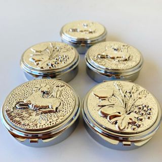 Teca Porta Hóstia Resistente Em Aço Inoxidável Ideal Para Ministros Durabilidade e Elegância em Oferta na Shopee