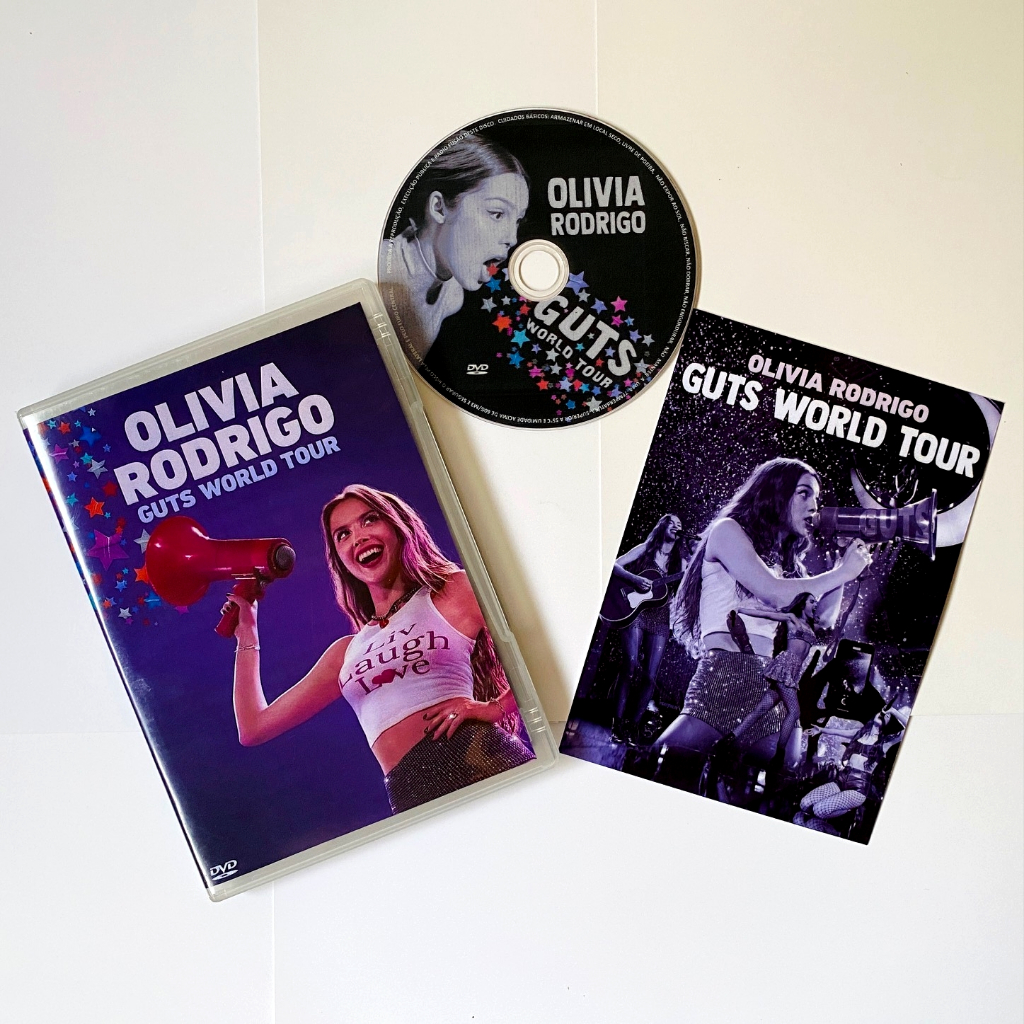 DVD Olivia Rodrigo The Guts World Tour 2024 Legendado Olivia Rodrigo Live In Concert