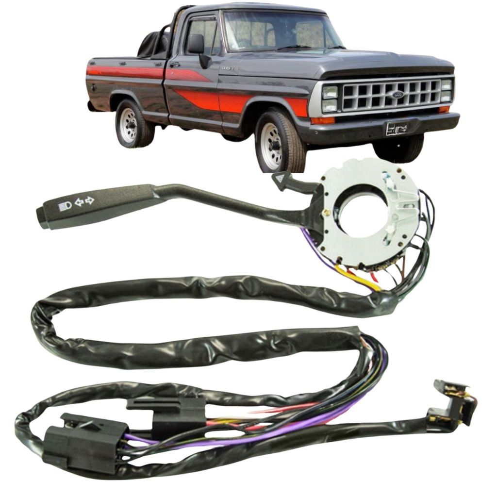 Chave Seta Ford F1000 / F4000 - 1987 a 1992 - com Retorno Automático