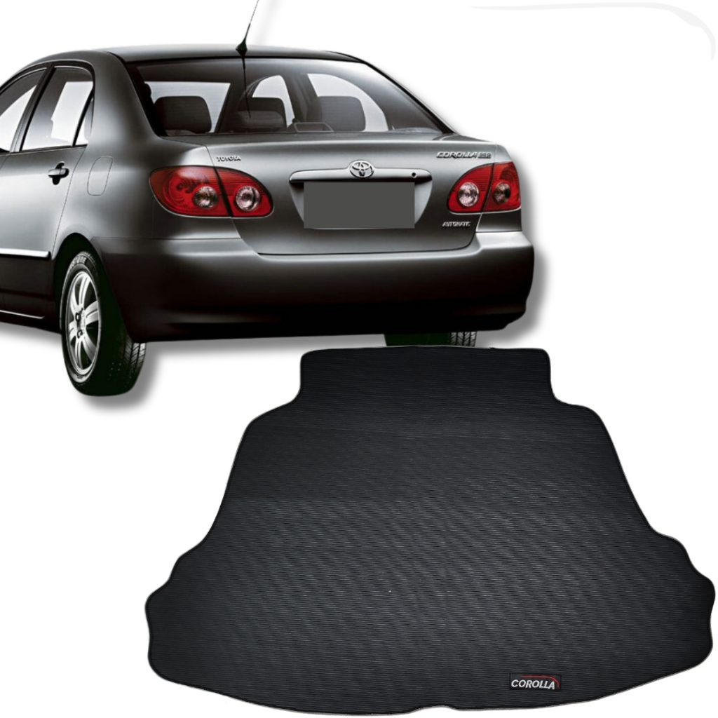 Tapete Porta Malas Corolla 2006 2007 XEi XLi Altis Personalizado Exclusivo Linha Premium Borracha