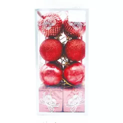 KIT Bolinhas de Natal 5CM Decoração Para Arvore de Natal Enfeite Bolas Decoradas Luxo