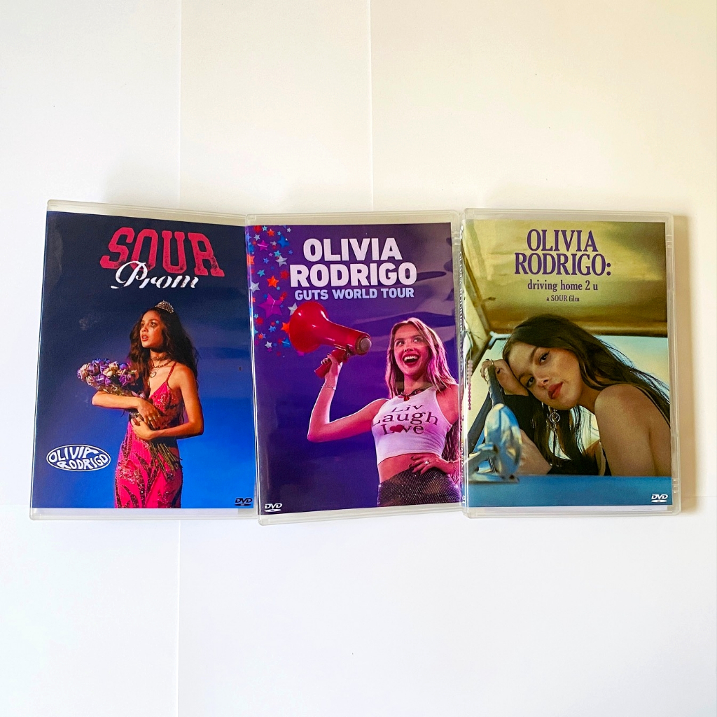 DVD Olivia Rodrigo Sour Prom Driving Home 2 U A Sour Film The Guts World Tour Tour legendado