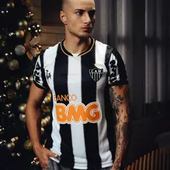 Camisa Atlético Mineiro Retrô 2013 Ronaldinho Gaúcho Masculina Oficial