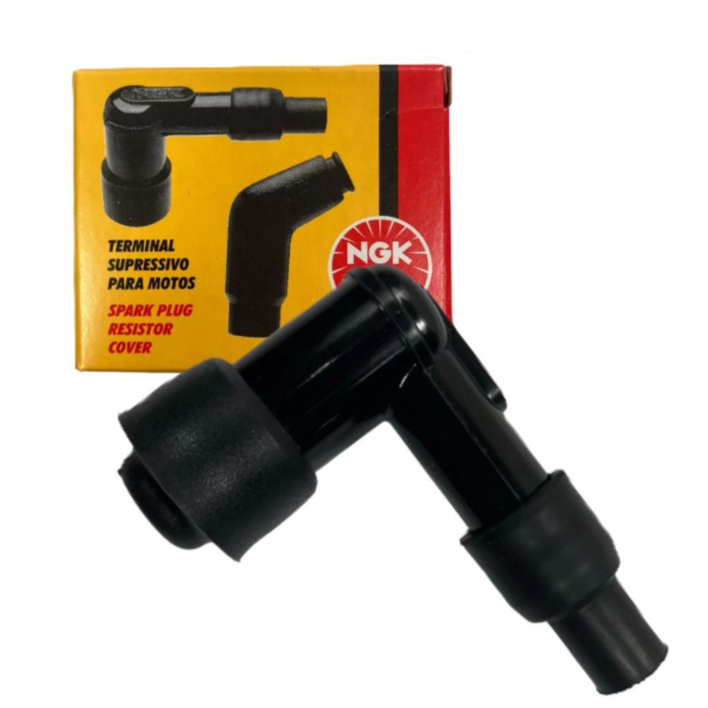 Terminal Supressivo Cachimbo Pop 110i 2016-2023 / Pop 100 2013-2015 Ngk em Oferta na Shopee